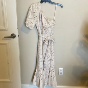 Gibson Latimer beige dress